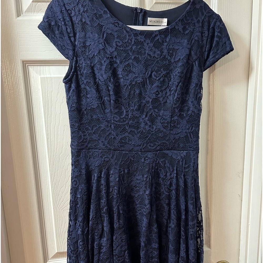 Mother of the bride dress knee length